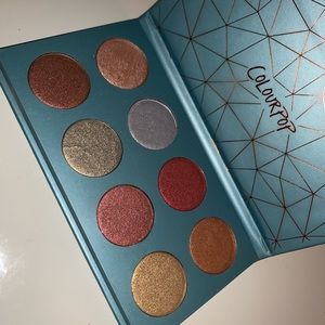 colourpop eyeshadow palette 💓